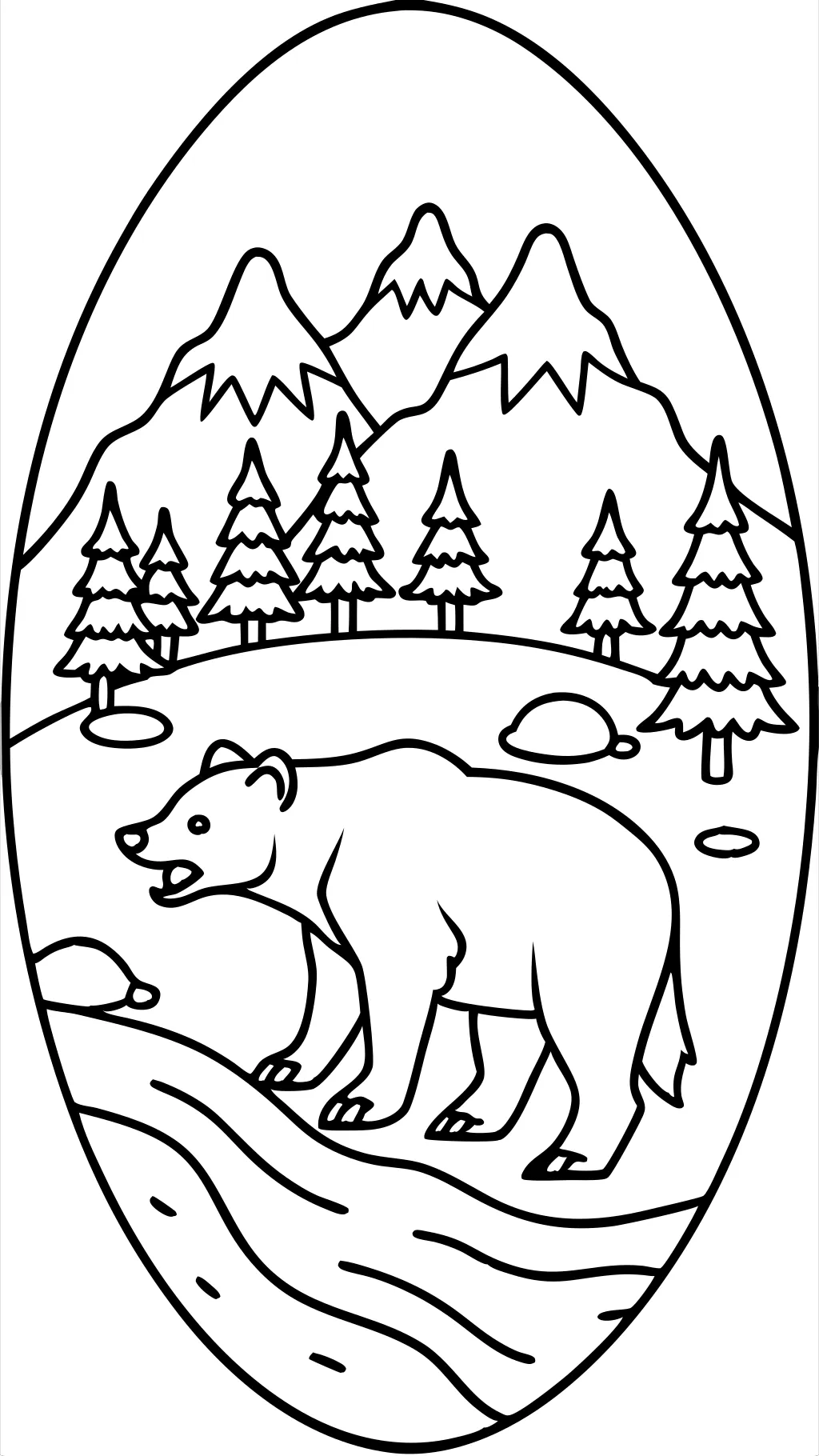 coloriages d’ours marron